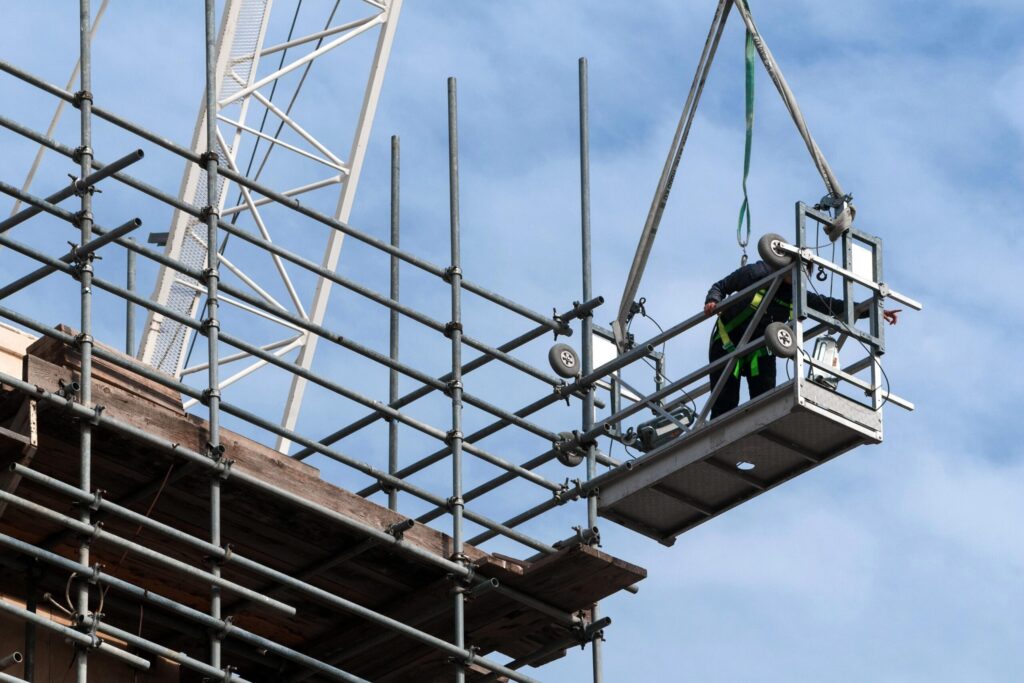 Temporary Scaffolding Mesh